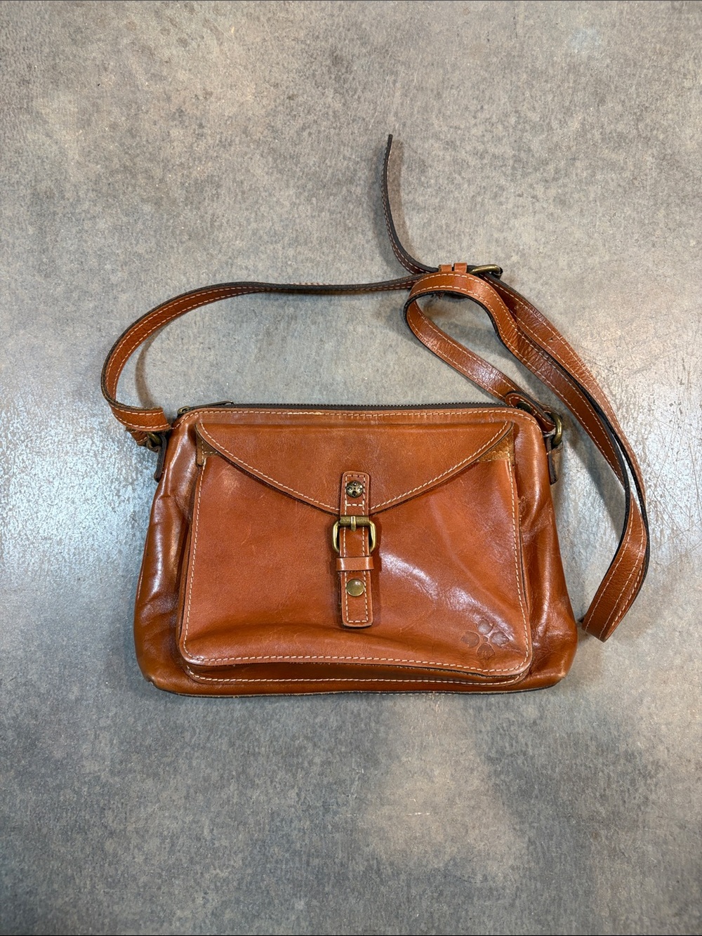 Patricia Nash Avellino Leather Crossbody Purse